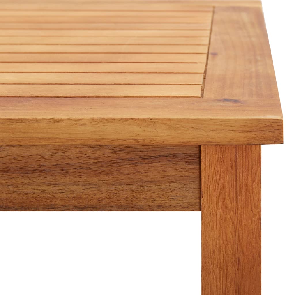 Garten-Couchtisch 60 x 60 x 36 cm Massivholz Akazie